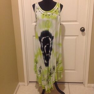 Rebel Love Boho style tie dye dress BNWT one size